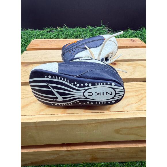 Nike-Baby Sneakers-Blue/White-Size 1B - Picture 7 of 10